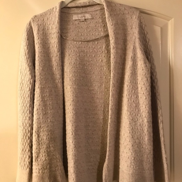 cream cardigan sweater